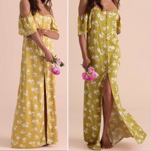 Billabong Sincerely Jules Cold Shoulde Maxi Dress